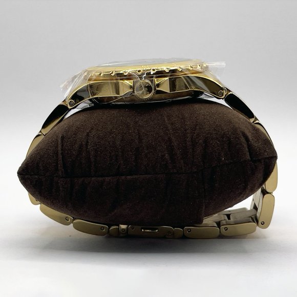 Michael Kors - Mother of Pearl Gold Tone Watch - Picture 9 of 12